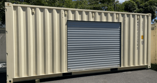 Cửa cuốn cho container vận chuyển: Giải pháp thông minh cho an ninh và khả năng tiếp cận